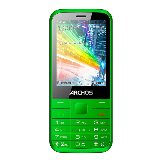 Archos F28 User Manual