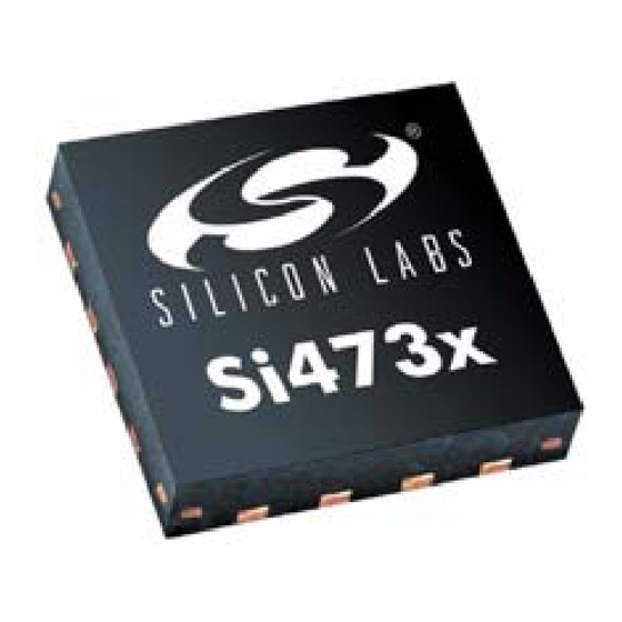 Silicon Laboratories SI4734/35-B20 Product Manual