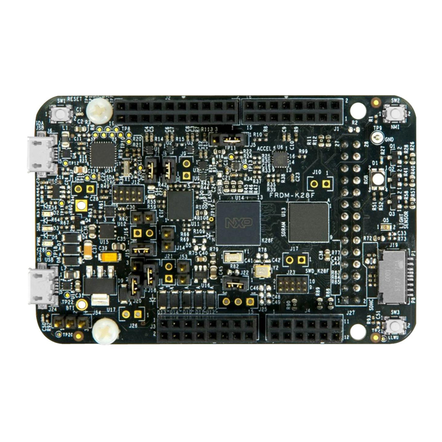 NXP Semiconductors FRDM-K28F User Manual