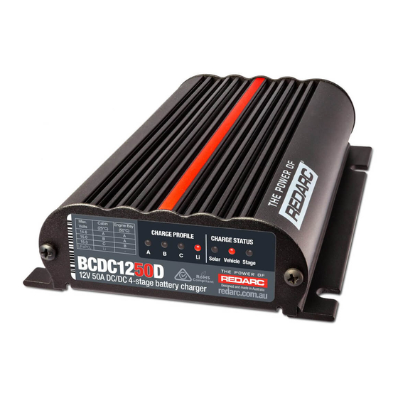 Redarc BCDC1250D Instruction Manual