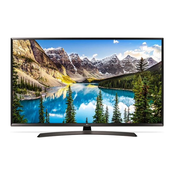 LG UJ66 Series 4K Smart TV Manuals