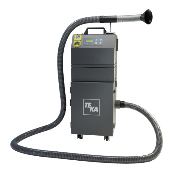 Teka Handycart DC Operating Instructions Manual