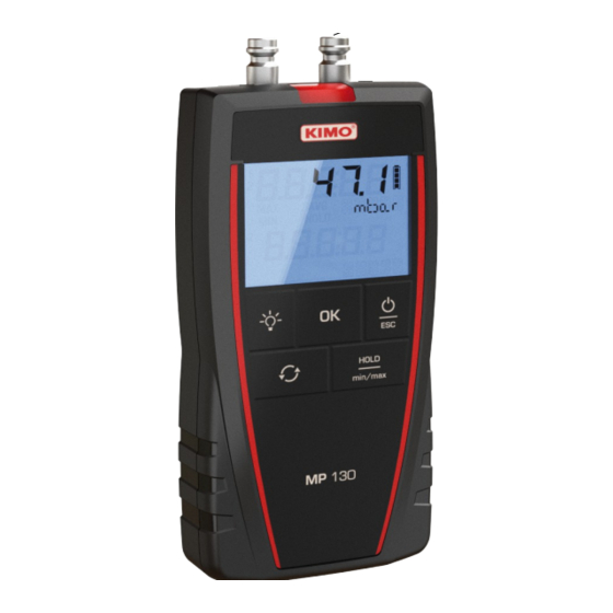 Kimo Instruments MP 130 User Manual
