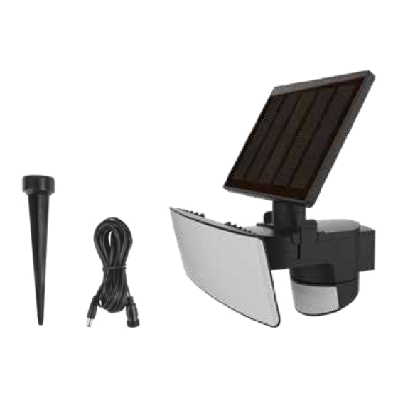 LIVARNO LUX 898-S LED Solar Spotlight Manuals
