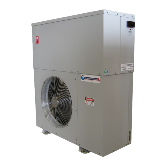 HOT WATER HEAT PUMPS PERFORMANCE PLUS Manual