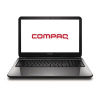 HP Compaq 15 TouchSmart Maintenance And Service Manual