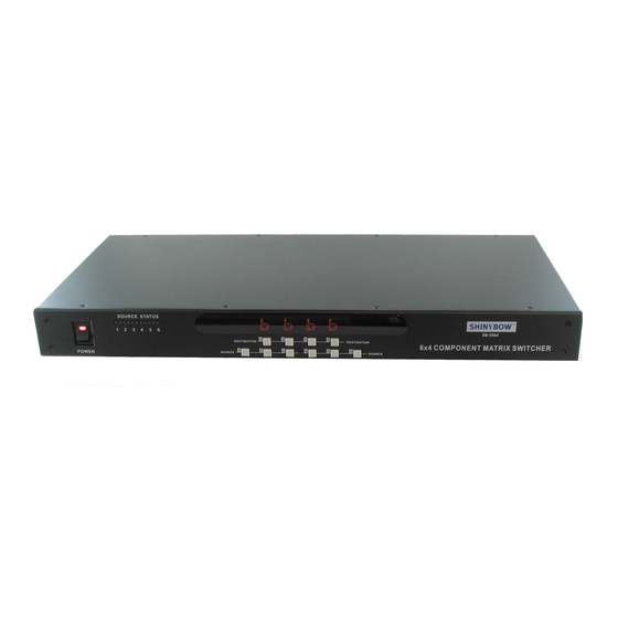 Shinybow USA SB-5564 Instruction Manual