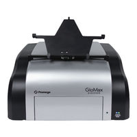 Promega GloMax GM3000 Instructions For Use Manual