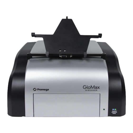Promega GloMax GM3000 Instructions For Use Manual