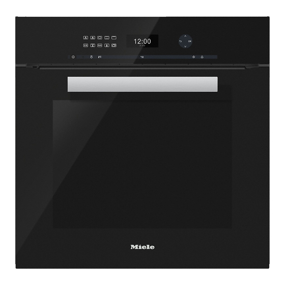 Miele H6890 Recipe Book
