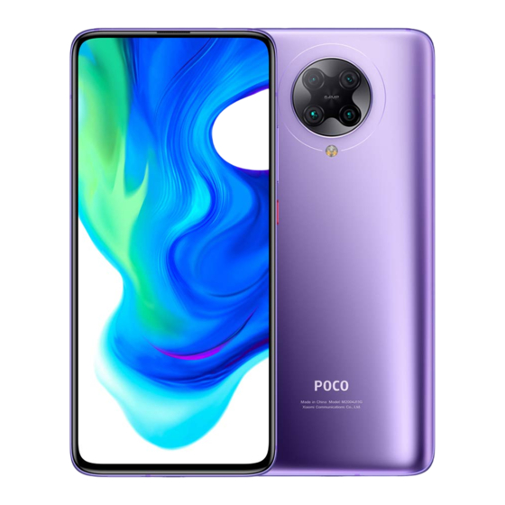POCO F2 Pro User Manual