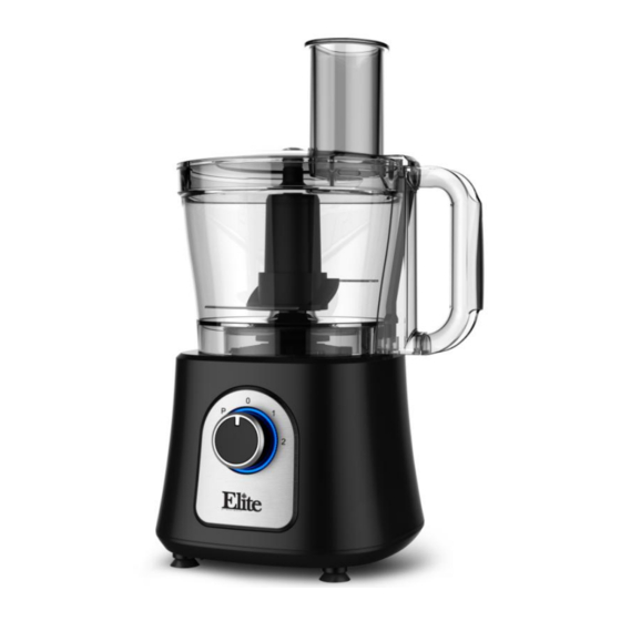 Elite Platinum EFP-7730A Instruction Manual