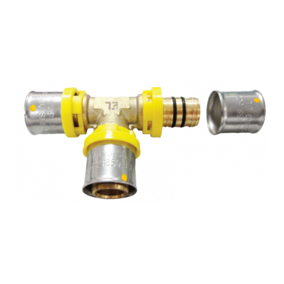Elson BUSHPEX CRIMP GAS PEX-AL PIPING SYSTEM Product Information And Installation Manual