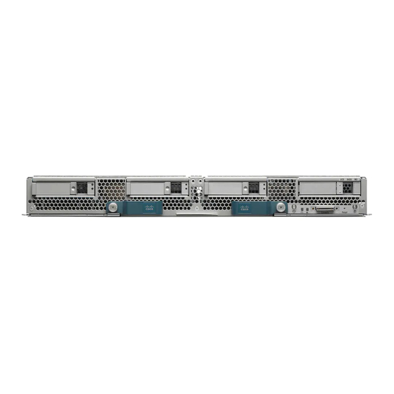 Cisco UCS B420 M3 Installation And Service Note