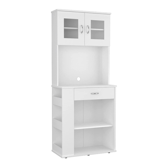 TUHOME Furniture CAPIENZA PANTRY CABINET Assembly Instructions Manual