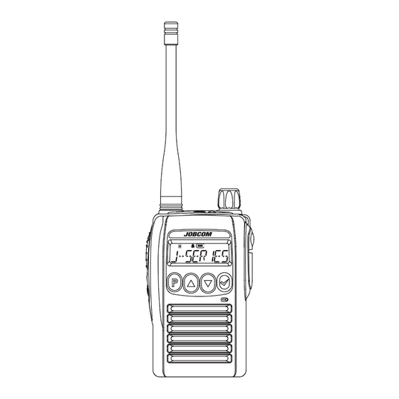 Jobcom Jobcom J Series J-U410 Radio Manuals