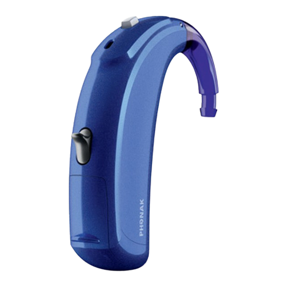 Sonova Phonak Sky B User Manual