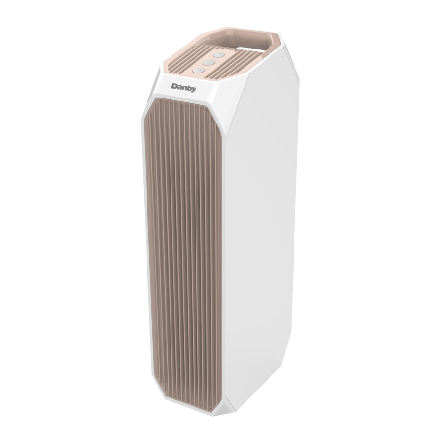 Danby DAP143BAW-UV, DAP143BAB-UV - Air Purifier 210 sq. ft. Manual