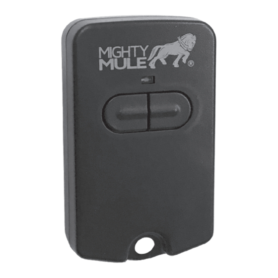 Nice MIGHTY MULE FM134 User Manual