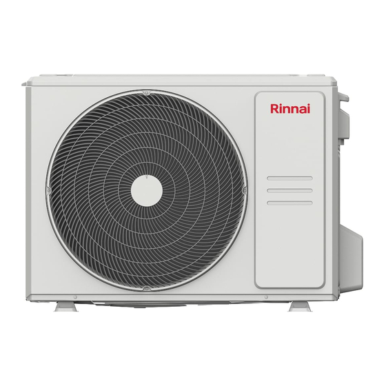Rinnai HONRP26B Manuals