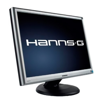 Hanns.G HG221A Manuals