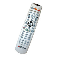 Entone Universal Remote Control Quick Reference Manual
