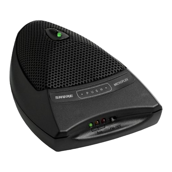 Shure MX692 User Manual