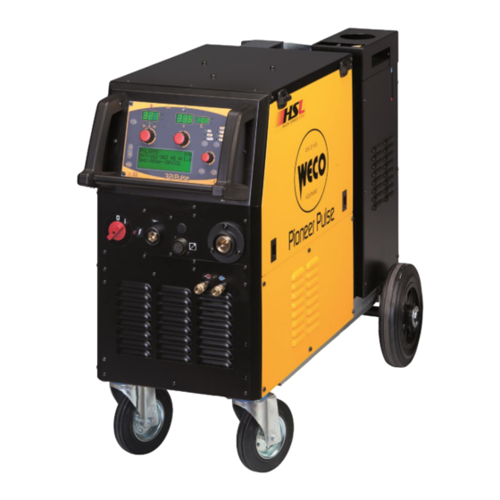 Weco Pioneer Pulse 321MKS Instruction Manual