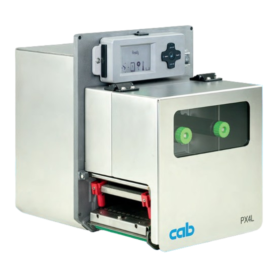 CAB PX Series Operator's Manual