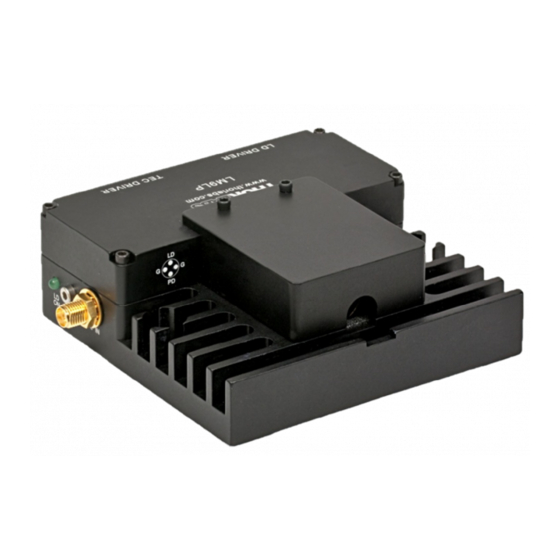 THORLABS LM9LP Operating Manual