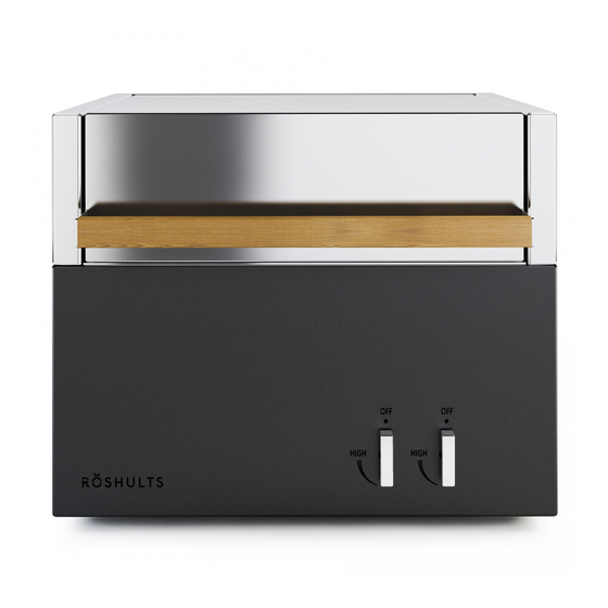 Roshults Module Gas Grill X User Manual