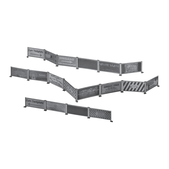 Faller FAIRGROUND BARRIERS AND SIGNS Manual