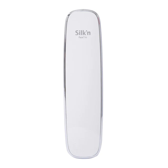 Home Skinovations Silk'n FaceTite Manual