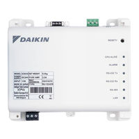 Daikin DCC601A51 Installer's Reference Manual