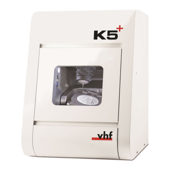 VHF K5+ Original Operating Instructions