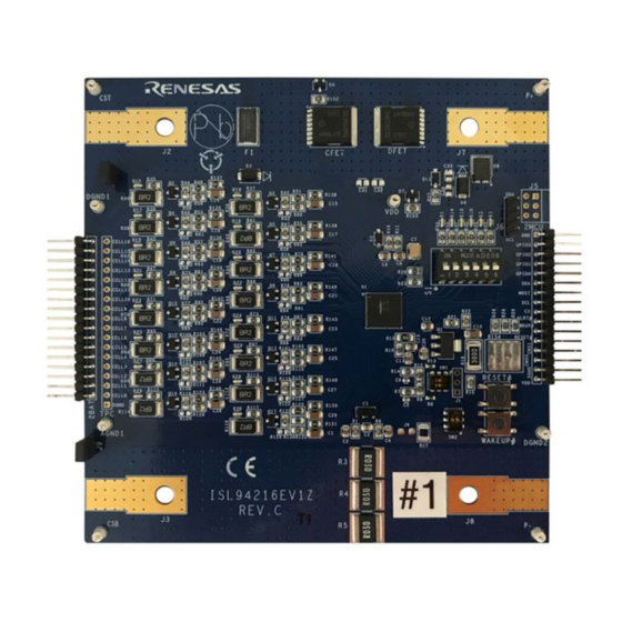 Renesas ISL94216EV1Z User Manual