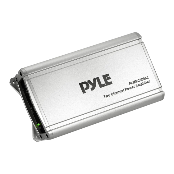 Pyle PLMRC300X2 User Manual