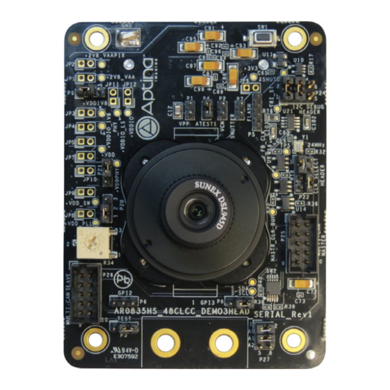 ON Semiconductor AR0835HS User Manual