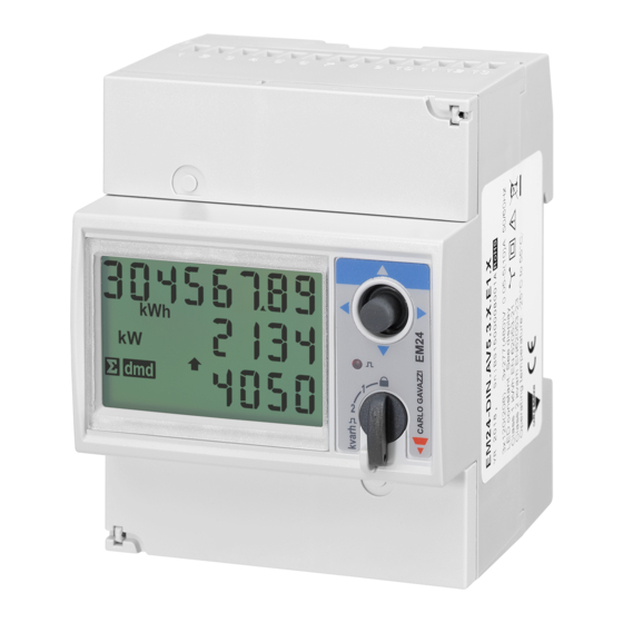 CARLO GAVAZZI EM24 IS User Manual
