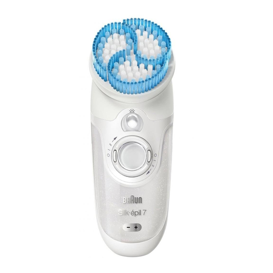Braun Silk-epil 7 SkinSpa 7-979 Spa Manual