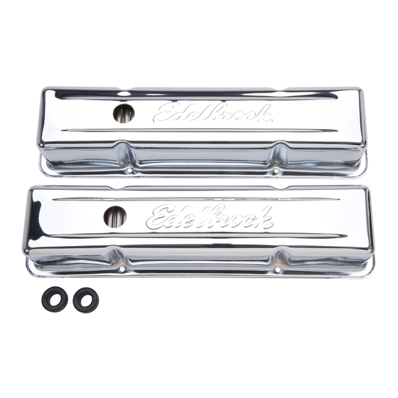 Edelbrock 41000 Series Installation Instructions