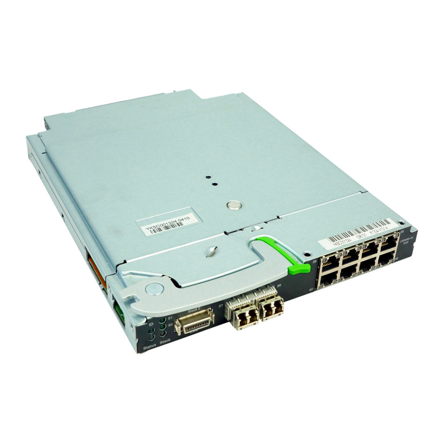 Fujitsu PRIMERGY BX900 S1 Service Supplement Manual