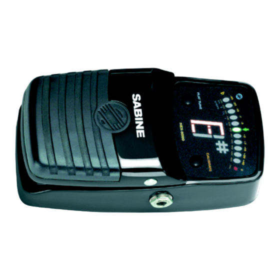 SABINE NEX-5000 Operating Manual