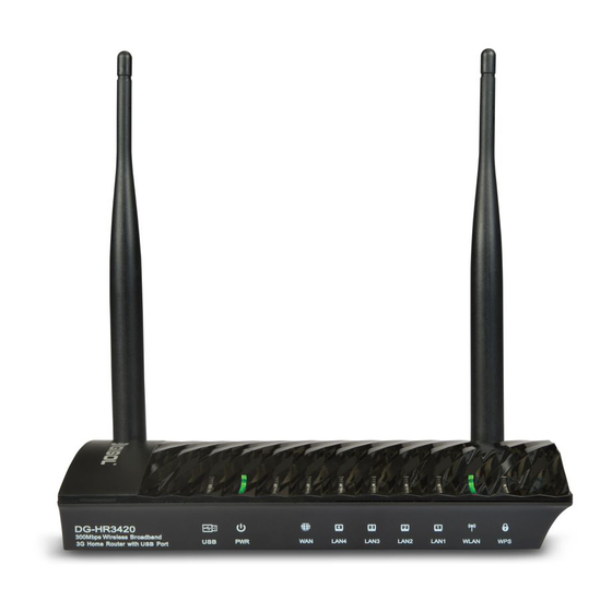 Digisol DG-HR3420 User Manual