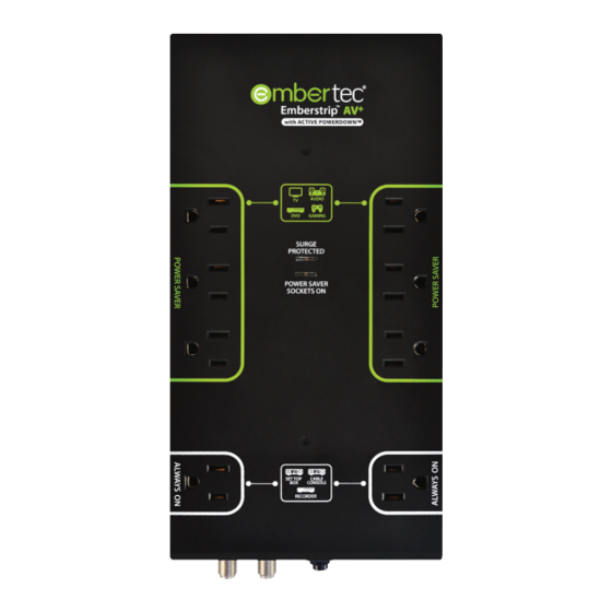 Embertec Emberstrip AV+ Instruction Booklet