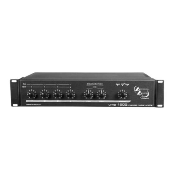 Peavey UMA 1502 Specifications
