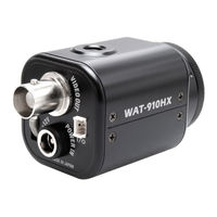 Watec WAT-910HX Operation Manuals