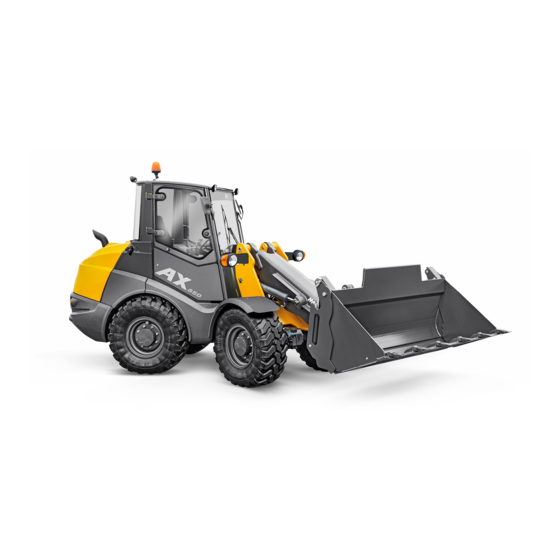 mecalac AX 850 Operating Instructions Manual