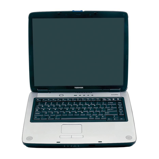Toshiba A60-S156 User Manual
