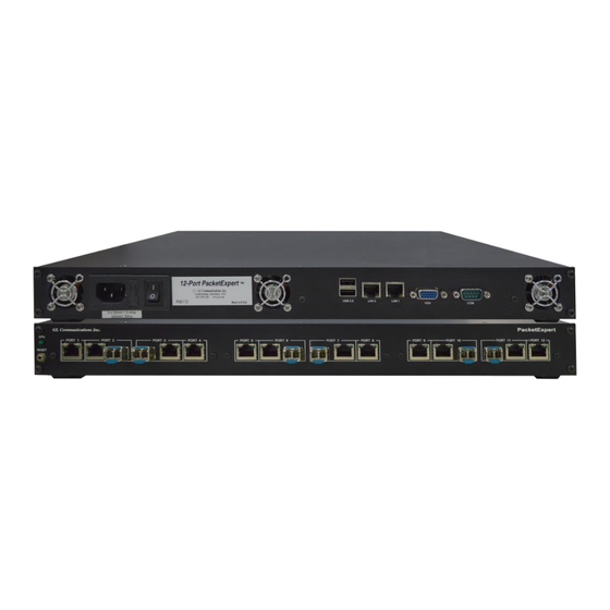 GL Communications PacketExpert SA PXE104 Quick Install Manual